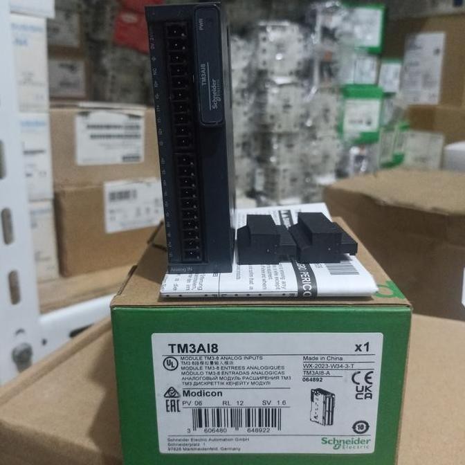 Schneider TM3AI8 Modicon TM3-8 I/O Analog Input PLC M221 Original