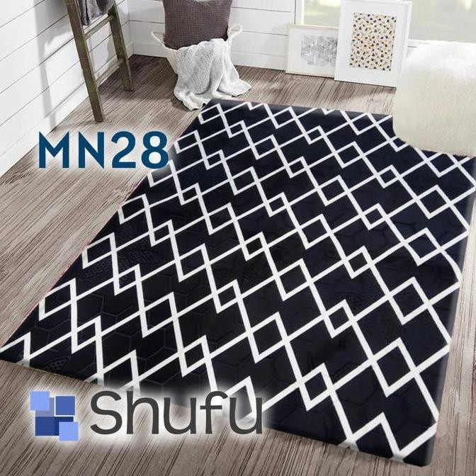 PROMO DISKON - Karpet Malaysia 90x270 jumbo / karpet import / motif minimalis MN