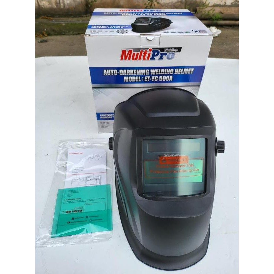 TERBARU - Kedok Las Auto Welding Multipro Topeng Las OTOMATIS 00A BONUS KACA
