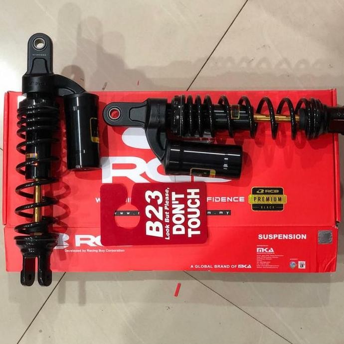 TERBARU - Shock mb2 black series rcb nmax old 330mm n max premium as gold new pr