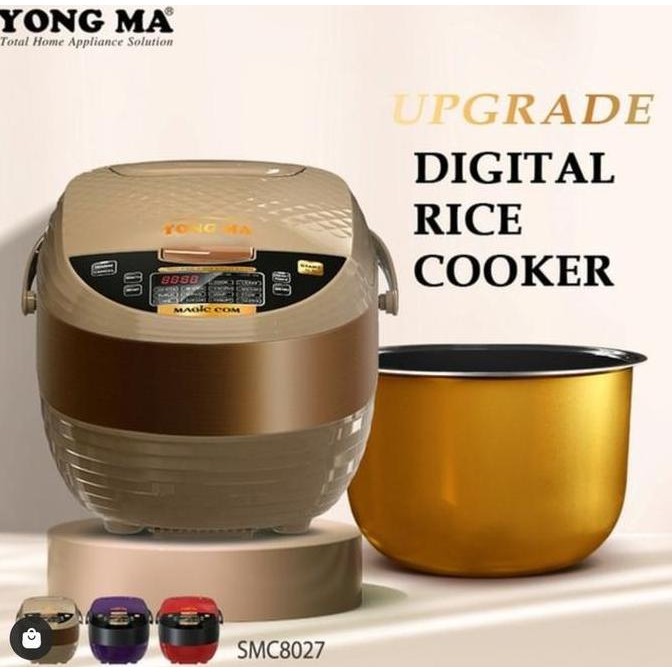 BEBAS ONGKIR - YONGMA MAGICOM DIGITAL SMC 8027 N/SMC8027 GOLD UPGRADE VERSI