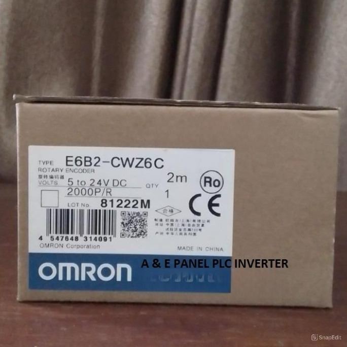 Rotary Encoder Omron E6B2-CWZ6C 2000 P/R E6B2 CWZ6C