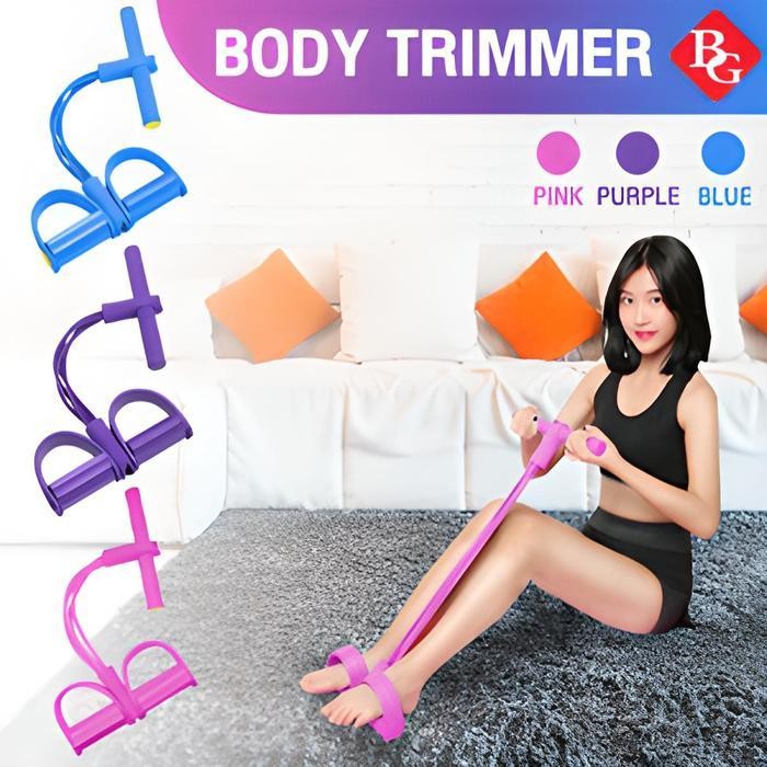 MFS BG SPORT - BODY TRIMMER Alat Olahraga Fitness Yoga Otot Gym Perut lightspeed  soft karet  olahra