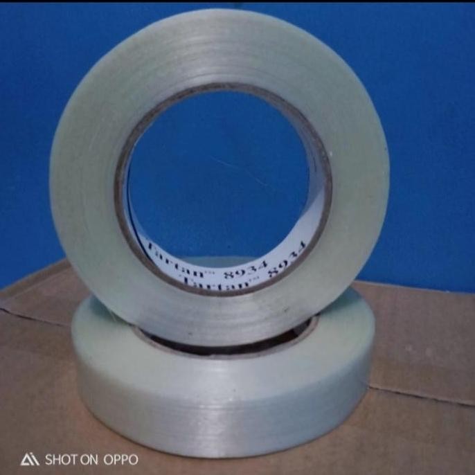 Filament 8934 3M Lakban serat Fiber/solasiban serat size 24mm x 55mtr FT