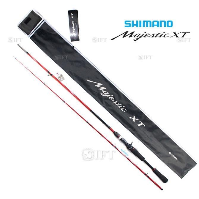 Joran BC SHIMANO MAJESTIC XT [2022] Full Fuji Solid tip Baitcasting IFT FISHING Original