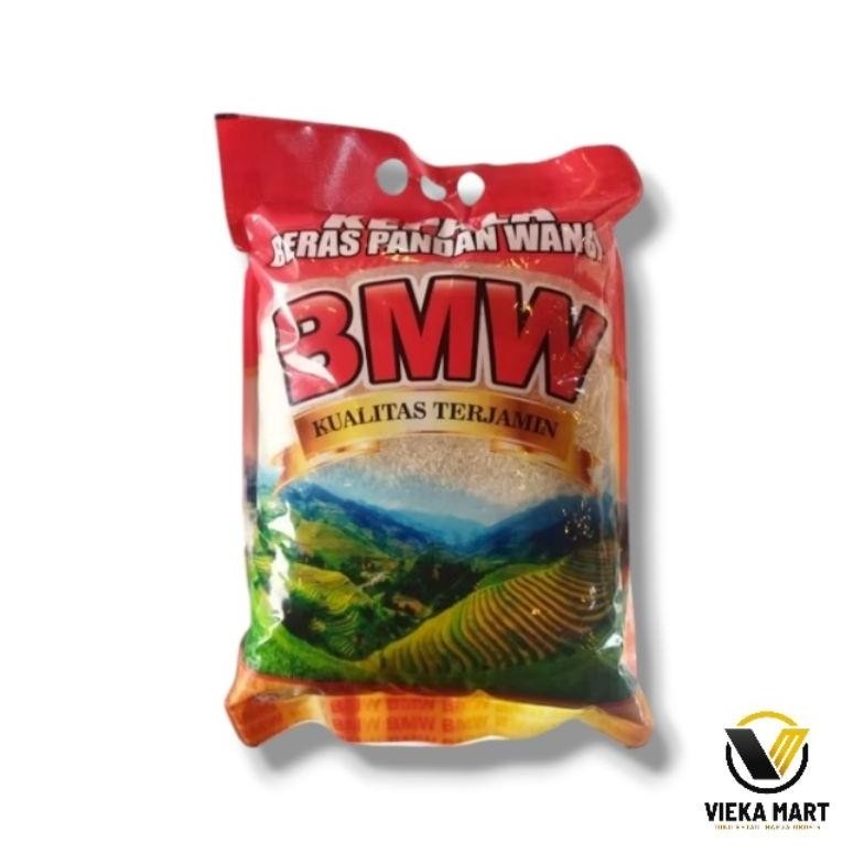 Beras Bmw / Rojolele 5 Liter Murah Dan Berkualitas / Beras 5 Liter / Beras Premium Bmw / Beras Enak 