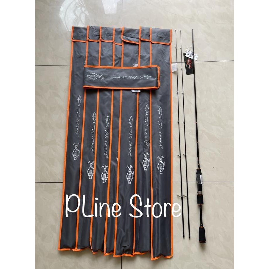Joran sisik 6'5" 6 5 652 UL 1-4lb spinning relix nusantara Original