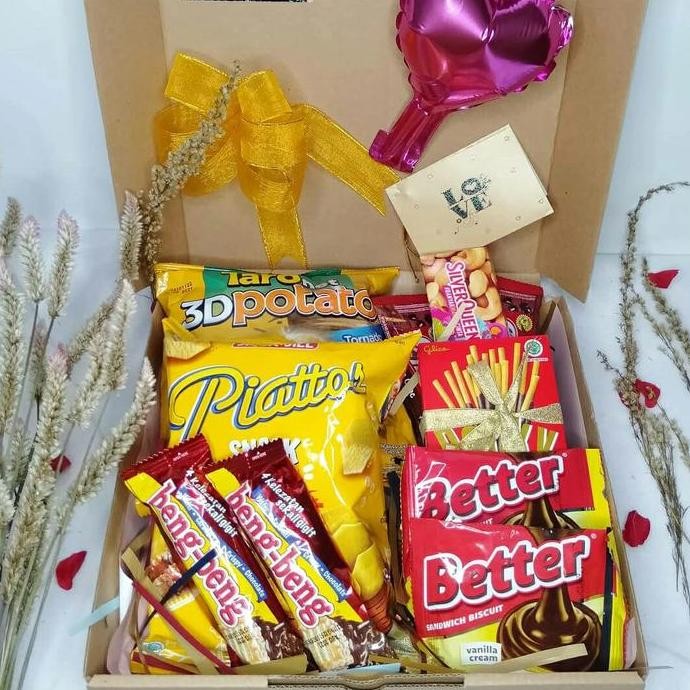 Buket Box /Bouquet Box buket, buket bunga, buket snack HS