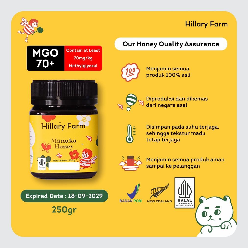 

Hillary Farm Manuka Honey 250Gr