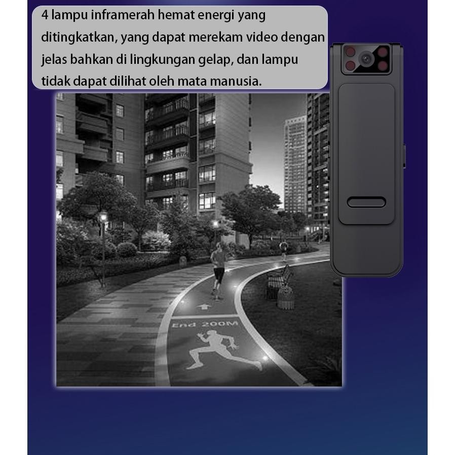 Mini Kamera Olahraga Luar Ruangan Perekam Suara Perekam Dada Hd 1080P Camera Video Voice Recorder