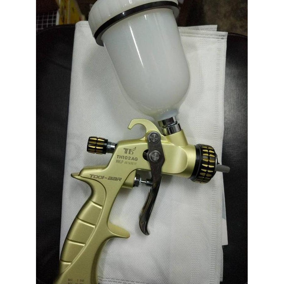 Exa Spraygun Hvlp Ukuran Kecil Nozzle 1.0