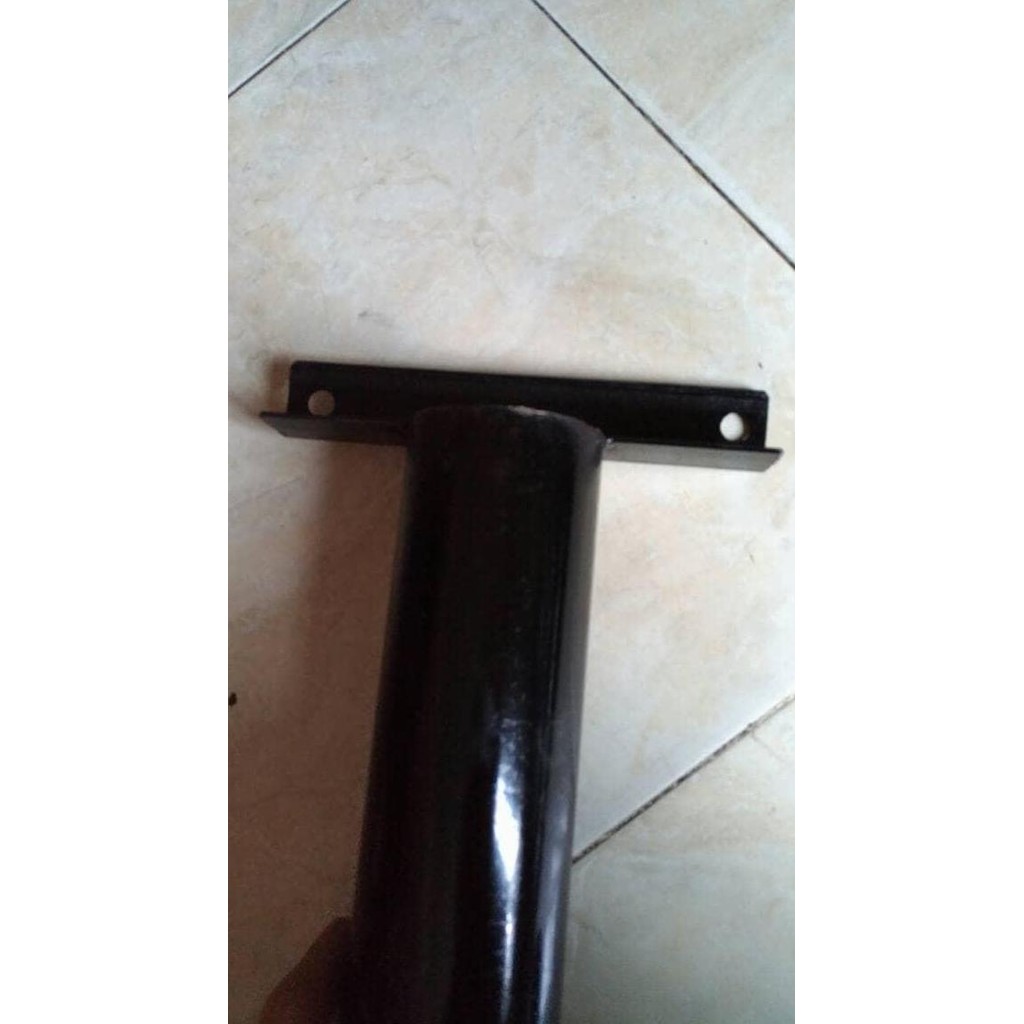 Tiang Parabola Tempel Di Tembok 150Cm Free Klem Tiang Parabola