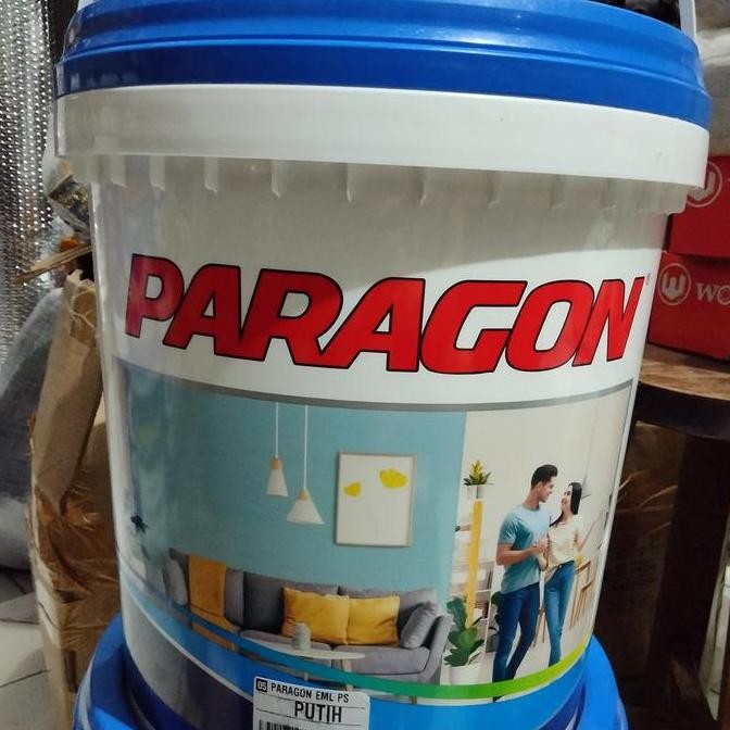 cat paragon putih 20 kg cat tembok 1 pail