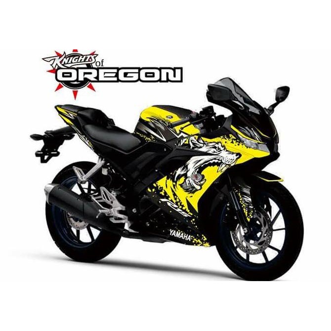 Decal striping R15 V3 Jackal Y Original