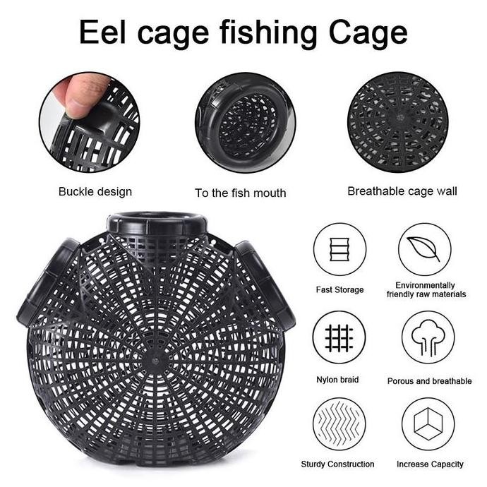 Bubu Jebakan Belut Ikan Udang Plastik CO