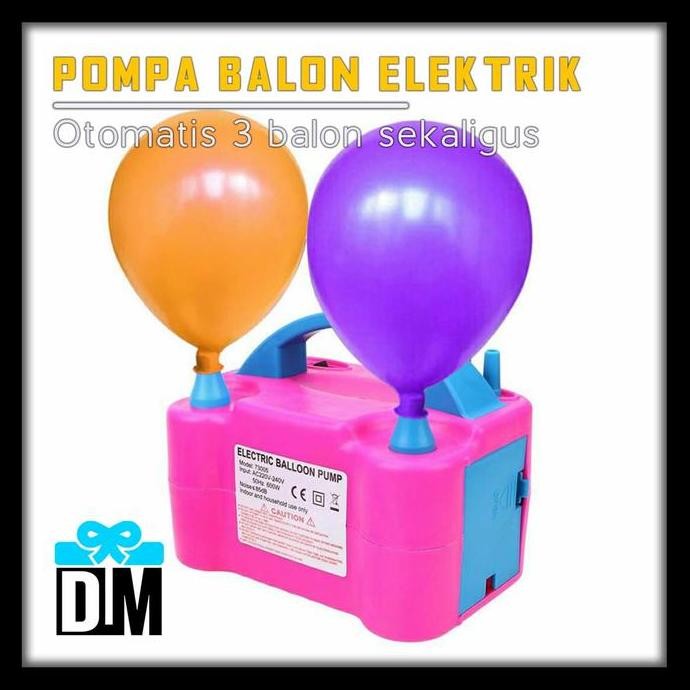 TERMURAH - Mesin Pompa Tiup Balon Udara Elektrik Super Cepat Peniup Balon Blower