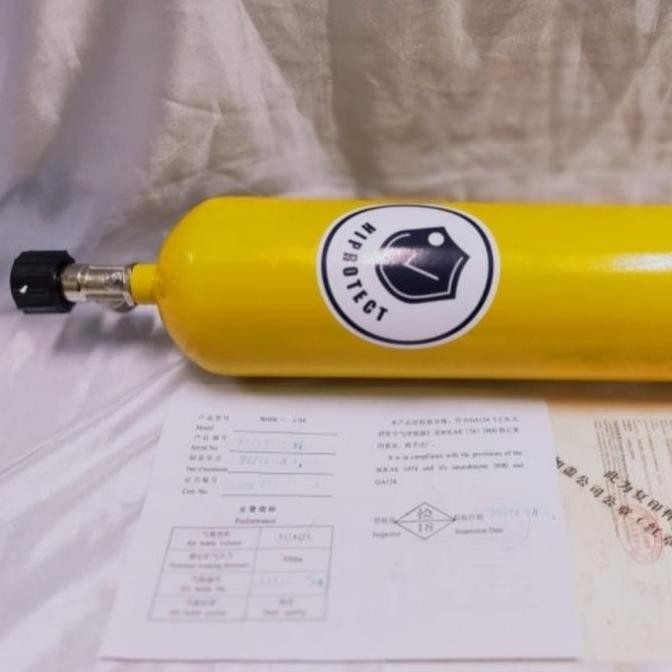 spare breathing apparatus 6L scba cylinder ccs solas hiprotect hypro