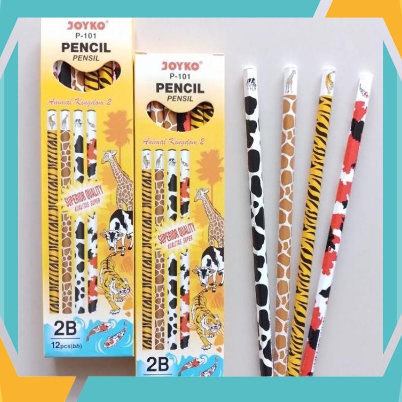 

Cuci Gudang Pensil Kayu Pencil 2B Joyko P-101 ( 12 Pcs ) [ Original ] QIS-82