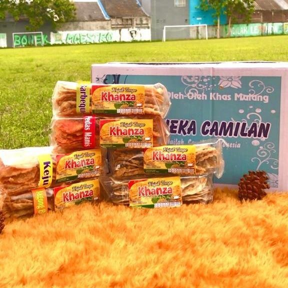 

FS PAKET KRIPIK TEMPE 40 RIBUAN ISI 6 Pcs VARIAN RASA FREE TOTEBAG OLEH-OLEH Camilan Pedas