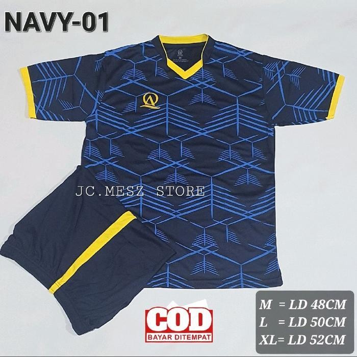 FS Kaos Bola Dewasa Setelan Bola Jersey Bola Baju Futsal Dewasa