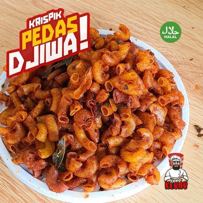 

LS Kripik Basreng Makaroni Pedas usus aneka Jajanan cemilan pedas by Krispik x Kangkebab