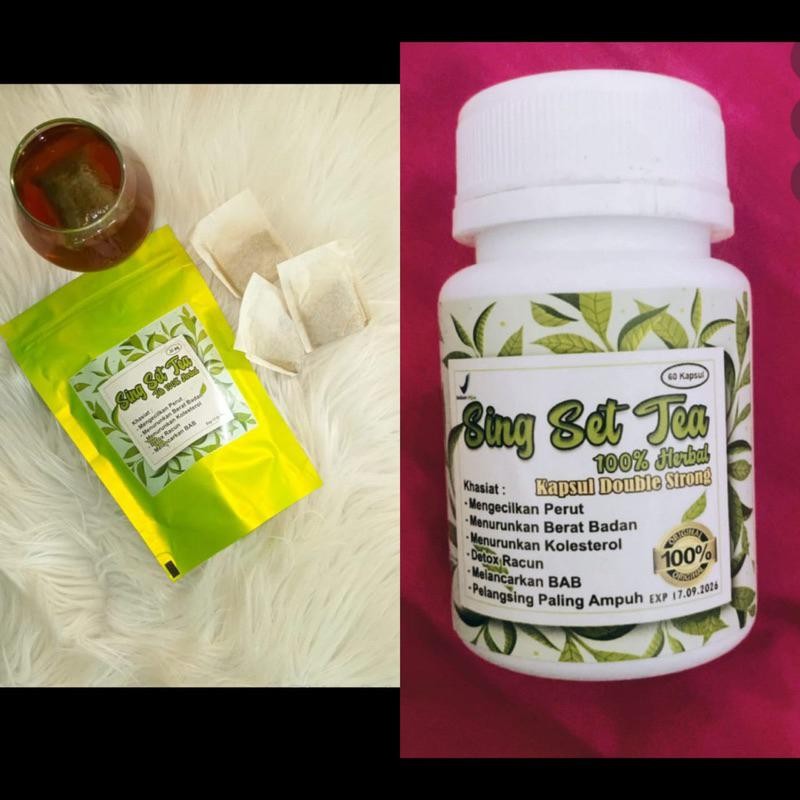 

LS Paket Ampuh Sing Set Tea Kapsul Dan Teh