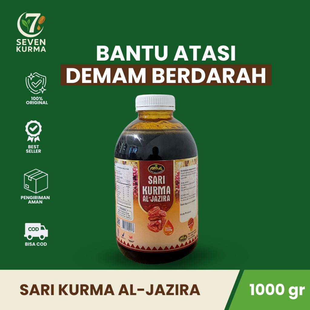 

LS Sari Kurma Al Jazira 1kg | Madu Aljazira Minuman Sari Kurma Original Asli BPOM