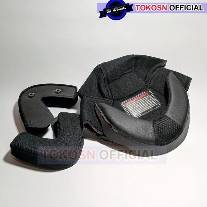 BEBAS ONGKIR - Busa helm MDS PROTECTOR fullset - cheek pad spon pipi helm mds protector un M L XL