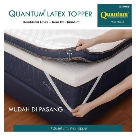 Quantum Latex Topper 8cm kasur in the box
