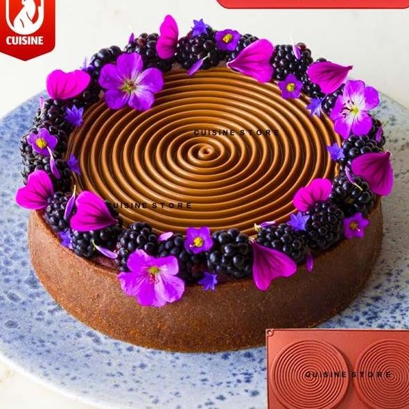 

Cetakan Kue Puding Coklat Fondant Cake Tourbillon Coil Hiasan Topping