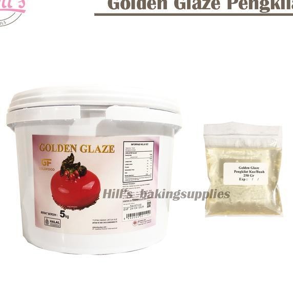 

Golden Glaze 250 Gr 1 Kg Pengkilat Kue Buah Crystal Jelly Glaze Topping Royal 250Gr Seperti Terson Royal Jelly
