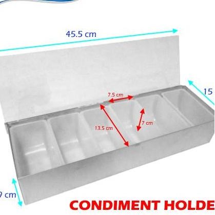 

Wadah Topping Kue Cmh6 Condiment Holder