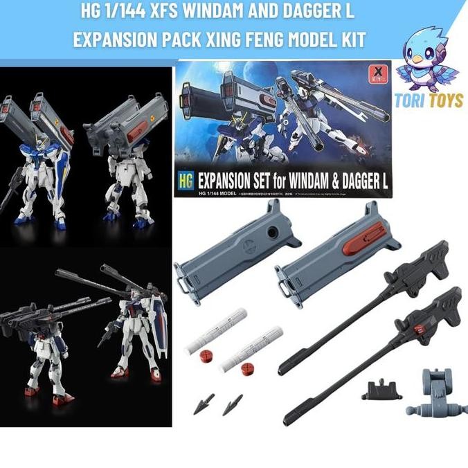 NEW - HG /44 Xfs Windam and Dagger L Expansion Pack Xing Feng Model Kit