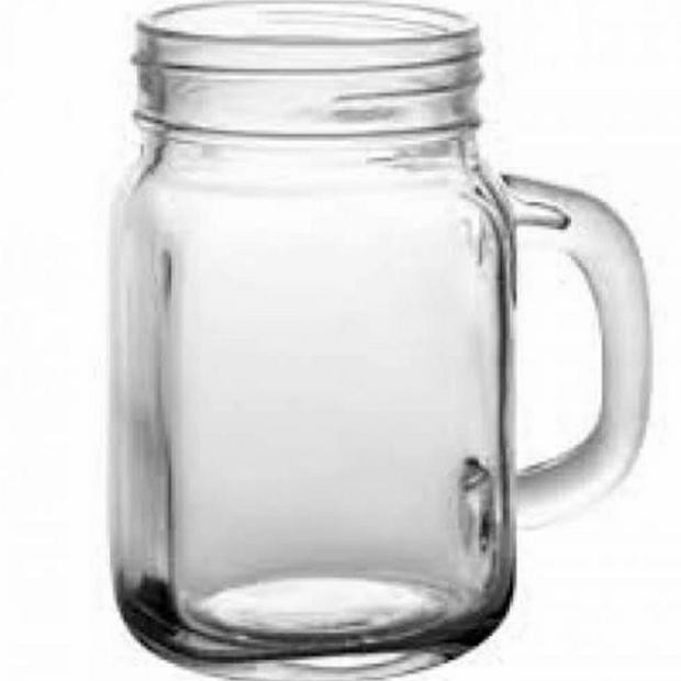 Gelas Mug Jar Polos Kaca Gelas Es Teh Manis Gelas Cafe