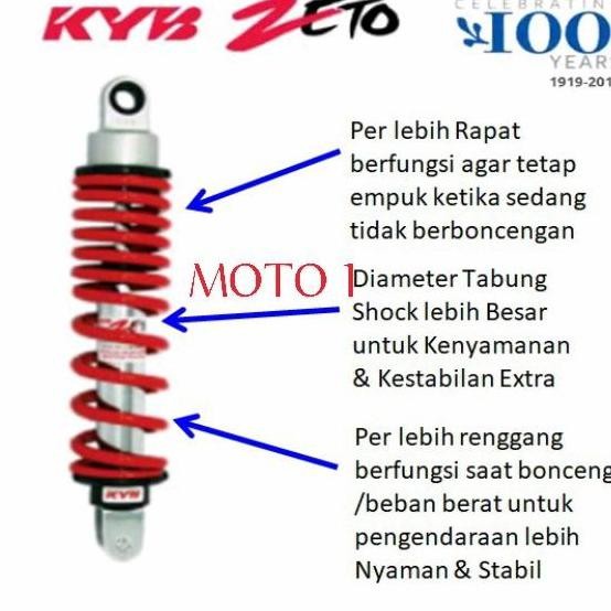 SHOCKBREAKER KYB-ZETO/ ZT1060/S-SERIES/300 (vario, beat, mio, soulgt)