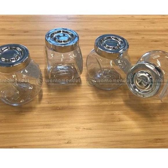 

Wm Ik9815 Raj7An Toples Tempat Bumbu Serbaguna Dr Kaca Transparan Isi