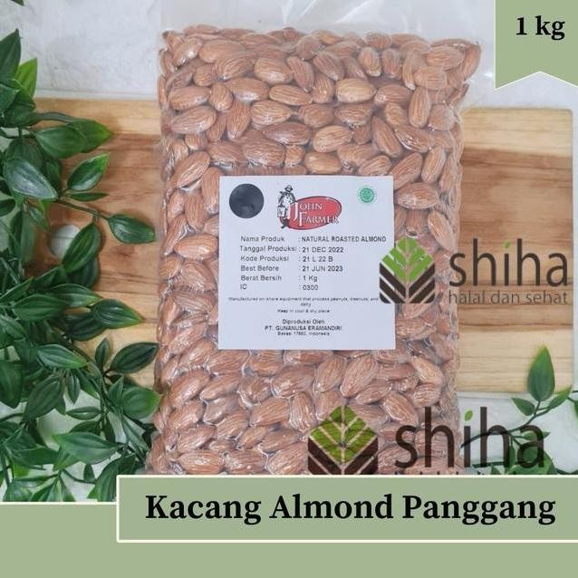 

Roasted Almond 1Kg Kacang Almond Panggang 1Kg Shiha