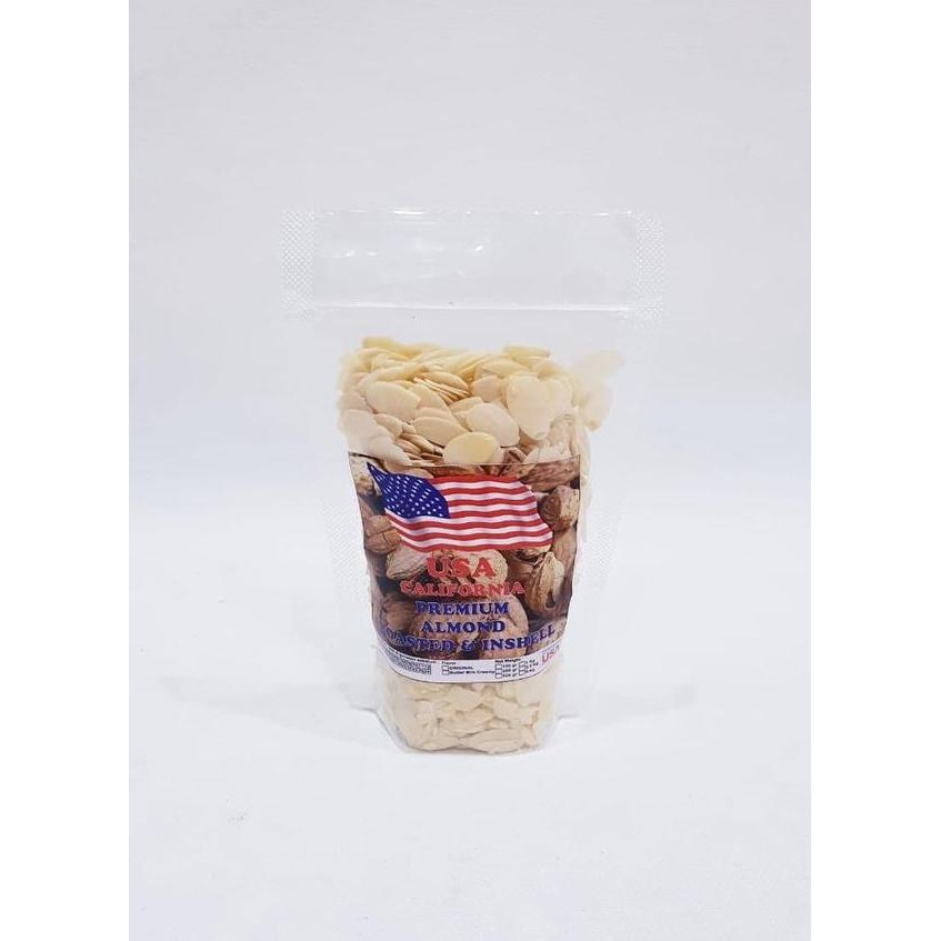 

Kacang Almond Slice Panggang 1Gr Roasted Almond Slice Usacal