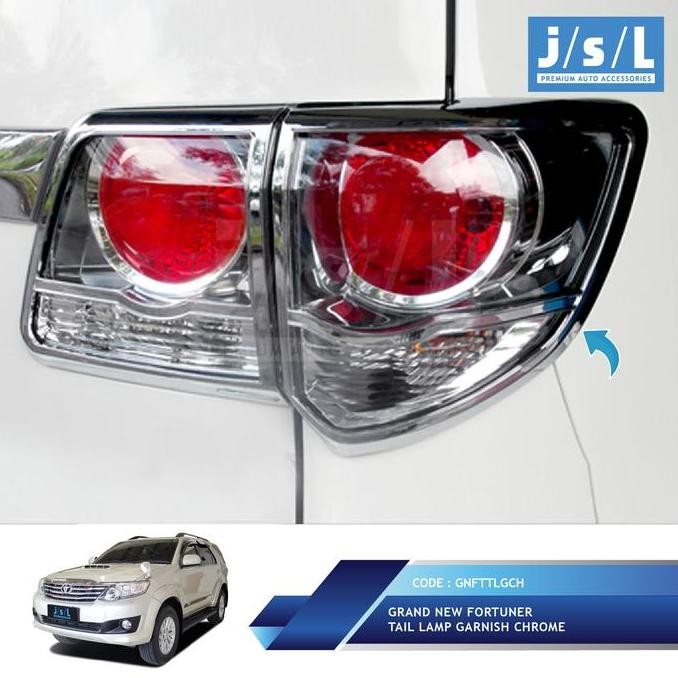 Toyota Fortuner Garnish Lampu Belakang 2014 2015 JSL/Tail Lamp Garnish