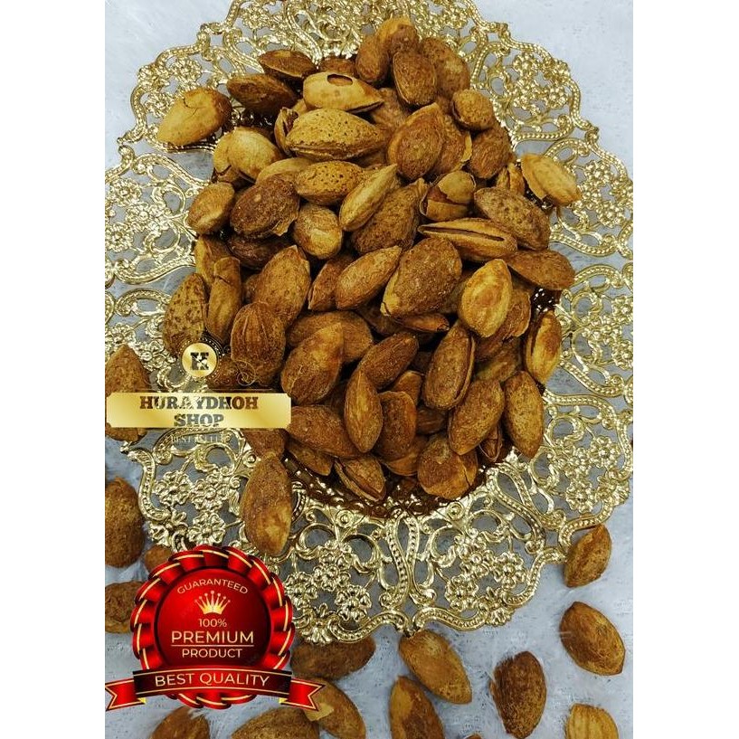 

Kacang Almond Panggang Roasted Kulit Cangkang Oleh Oleh Haji Dan Umrah