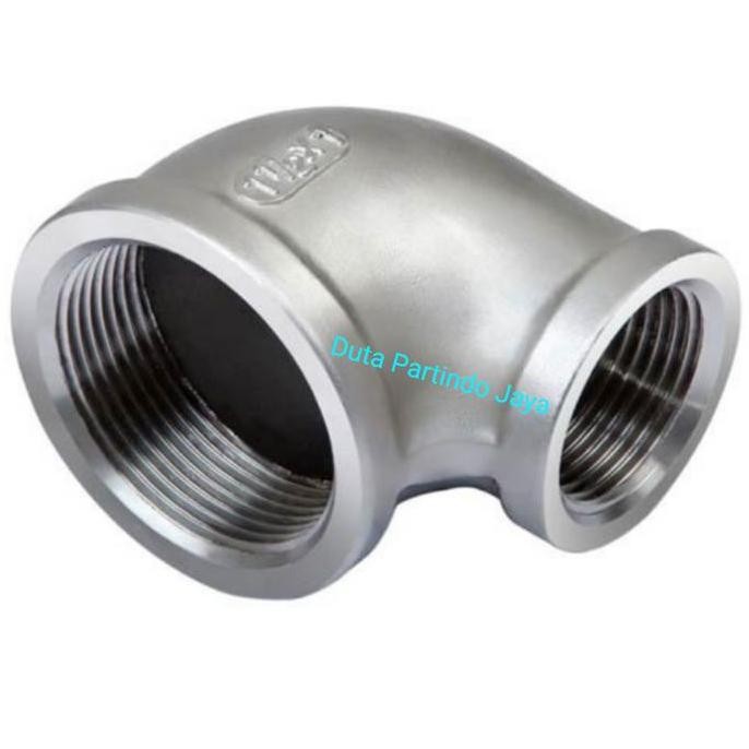 V-Sok Elbow / Reducer Elbow Stainless Drat 2 X 1 1/4 Inchi Premium