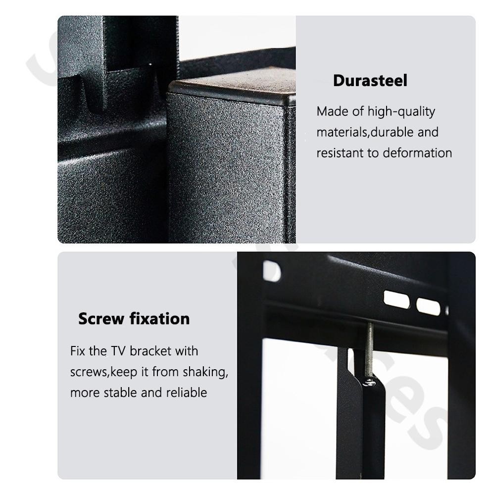 Led Tv Bracket Standing With Roda Dapat Dilepas 360 Stand Floor Tv Rotasi 32-75 Inch Tv Stand