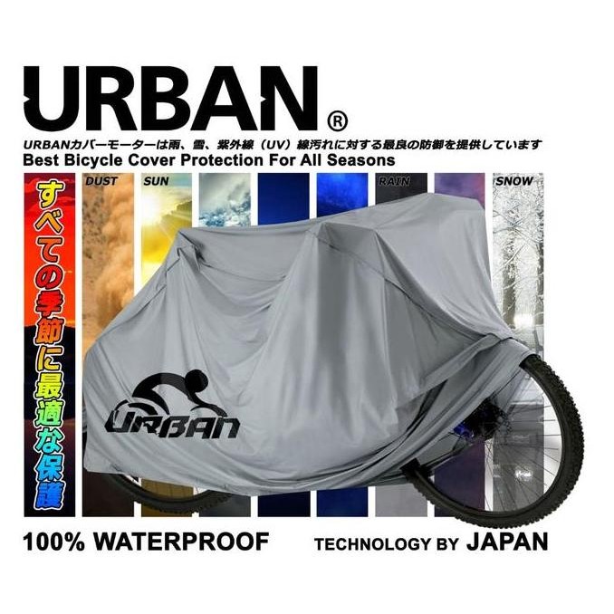 Promo SARUNG SEPEDA BICYCLE COVER URBAN WATERPROOF SANTA CRUZ UNITED BIKE COD