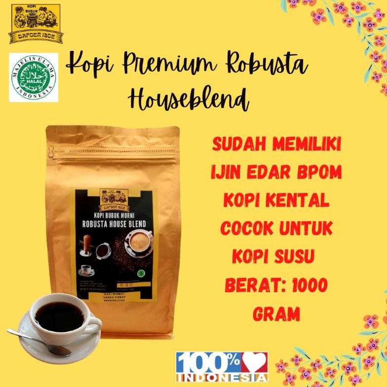 

Ready!! PREMIUM ! Kopi Dapoer Iboe kopi bubuk 1kg kopi robusta original tubruk house blend