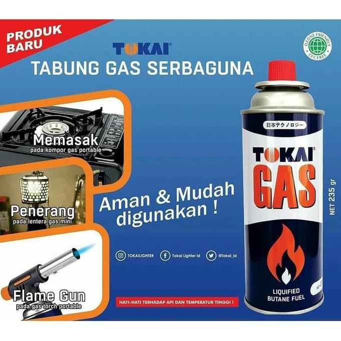 Tokai Tabung gas portable