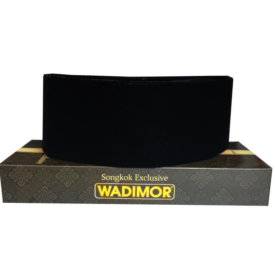 Songkok Peci Hitam Polos Ac Tinggi 8