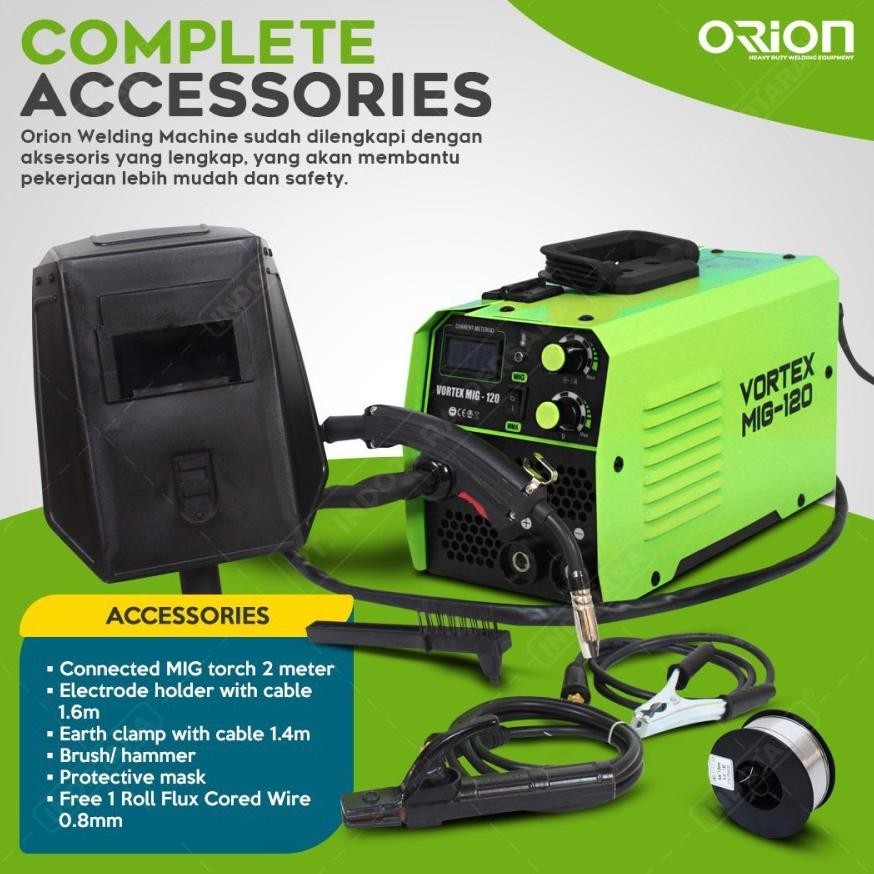 Mesin Las Mig120 Orion / Mesin Las Orion - Vortex Mig120
