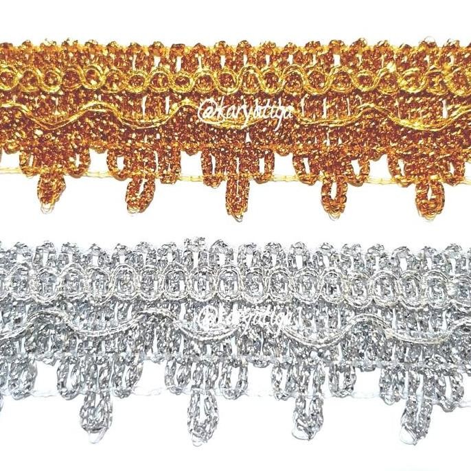 

yang dicari] Renda Emas / Renda India 1259 (panjang 17 yards - lebar 3 cm)