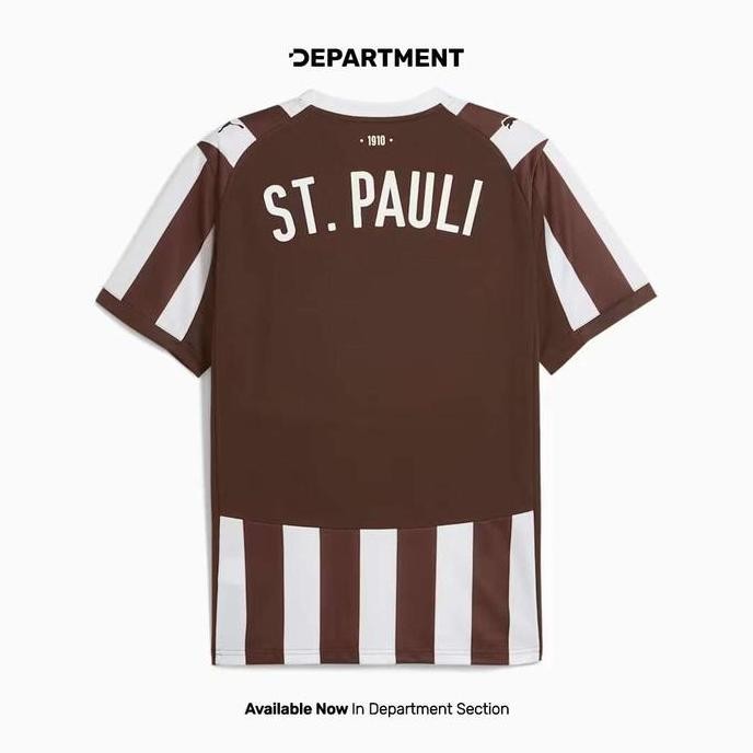 Jersey Bola Pria Puma Fc St.Pauli 25/26 Home 78306301 Original
