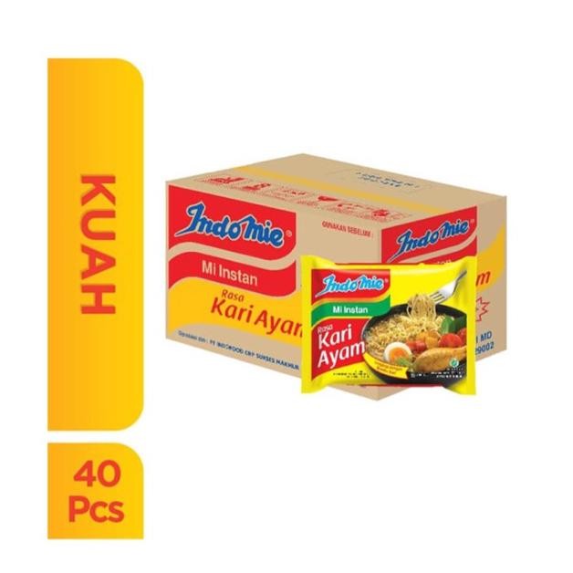 

Prermium Indomie Mie Kari Ayam [72 G/ 40 Pcs] Promo